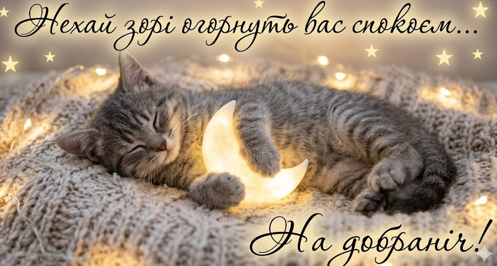 картинка на добраніч