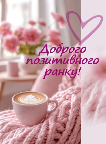 Картинка листівка доброго ранку