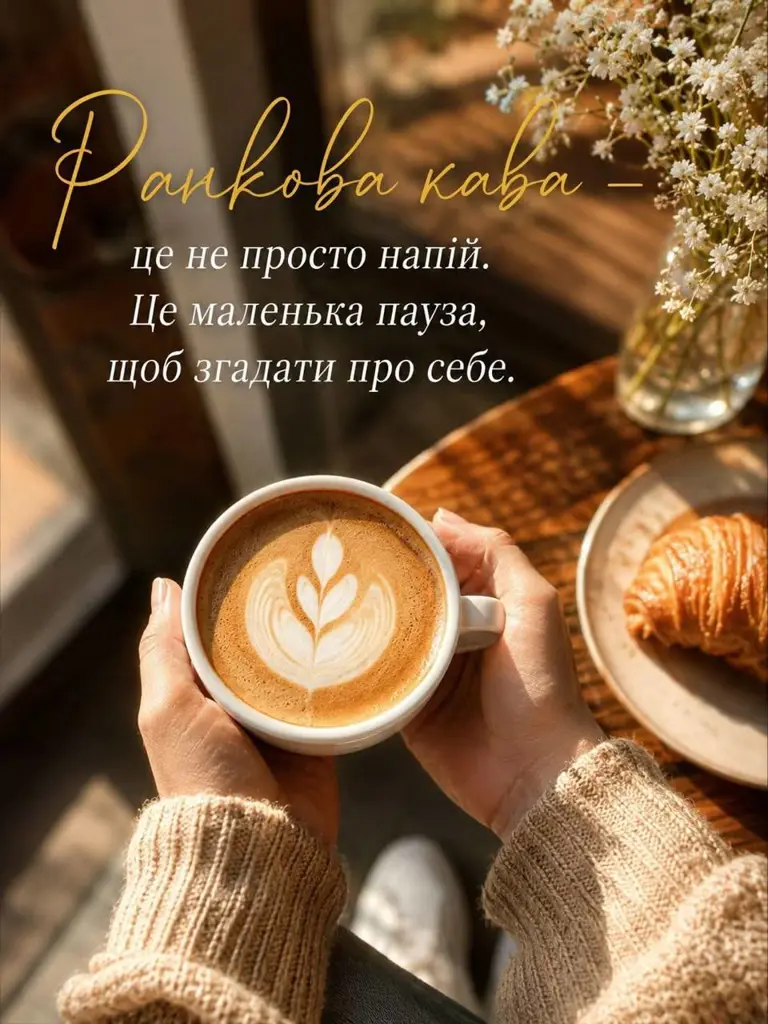 Картинка листівка доброго ранку
