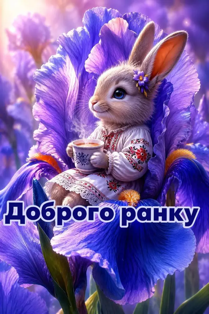 Картинка листівка доброго ранку
