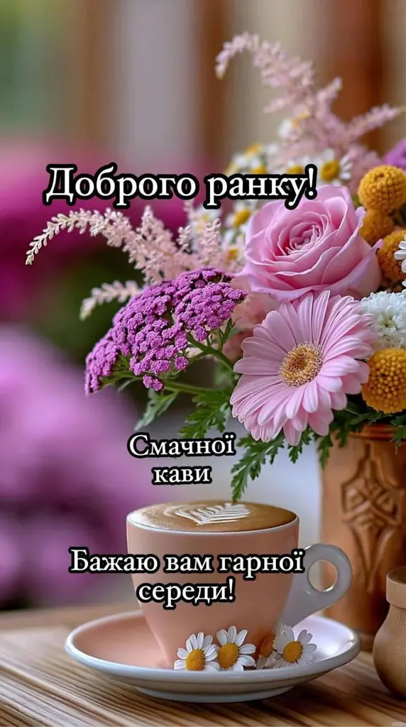 Картинка листівка доброго ранку